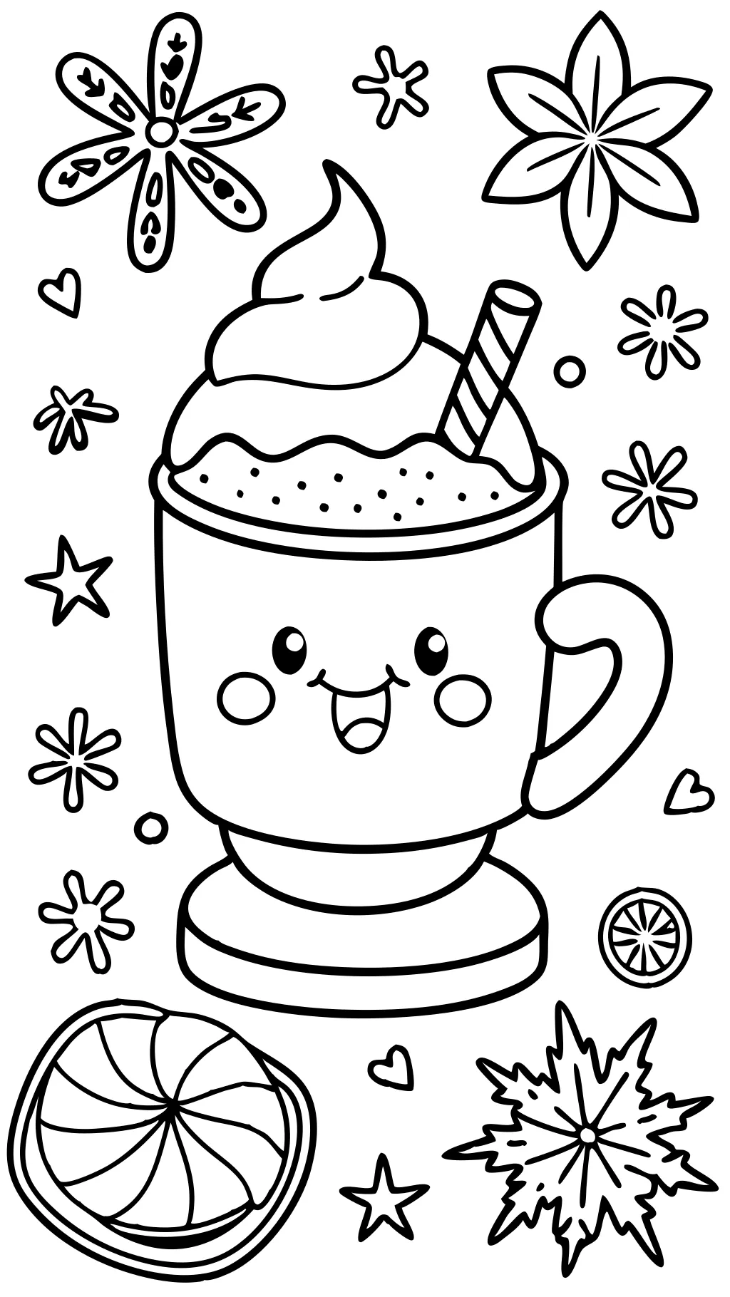 coloriages d’épices à glace